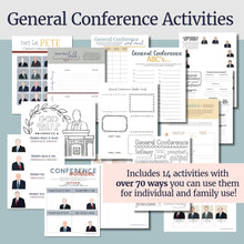 Load image into Gallery viewer, general conference activities to prepare for and apply general conference