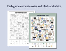 Load image into Gallery viewer, Doctrine and Covenants I Spy Games - The Restoration and D&C