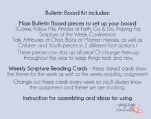 Load image into Gallery viewer, Come Follow Me AND Children and Youth FAMILY Bulletin Board