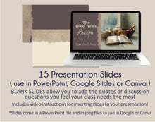 Load image into Gallery viewer, Elder John D. Amos- The Good News Recipe - October 2025