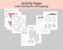 Load image into Gallery viewer, April 20-26 | Come, Follow Me Primary Lesson Outline | Exodus 19–20; 24; 31–34