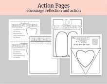 Load image into Gallery viewer, April 20-26 | Come, Follow Me Primary Lesson Outline | Exodus 19–20; 24; 31–34