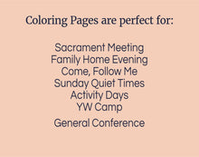 Load image into Gallery viewer, New Testament Coloring Pages | LDS Adult Printable Coloring Book