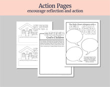 Load image into Gallery viewer, August 4-10, Lesson Helps for Home, Church | Primary Come, Follow Me 2025 | D&C 85-87 "Stand Ye in Holy Places" | Games, Coloring Activities