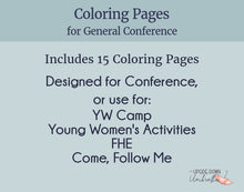 Load image into Gallery viewer, General Conference Apostle Coloring Pages (Digital Download)