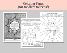 Load image into Gallery viewer, August 25-31 Lesson Helps for Home, Church | Primary Come Follow Me 2025 | D&C 93 "Receive of His Fulness" | Games, Coloring Activities