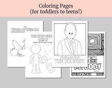 Load image into Gallery viewer, August 18-24, Lesson Helps for Home, Church | Primary Come Follow Me 2025 | D&C 89-92 A Principle with Promise" | Games, Coloring Activities