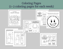 Load image into Gallery viewer, March Full MONTH NURSERY Lesson Helps (5 Lessons) Come Follow Me for Toddlers