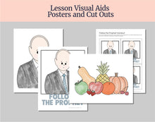 Load image into Gallery viewer, August 18-24, Lesson Helps for Home, Church | Primary Come Follow Me 2025 | D&C 89-92 A Principle with Promise" | Games, Coloring Activities