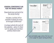Load image into Gallery viewer, General Conference Fun Kit