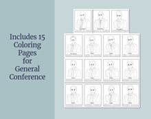 Load image into Gallery viewer, General Conference Apostle Coloring Pages (Digital Download)