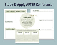 Load image into Gallery viewer, October 2025 General Conference Journal Packet and Workbook