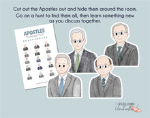 Load image into Gallery viewer, General Conference Apostle Scavenger Hunt Game (Digital Download)