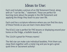 Load image into Gallery viewer, Old Testament Heroes Posters 8x10, 11x14