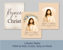 Load image into Gallery viewer, Young Women "Rejoice in Christ" Bulletin Board | 2027 LDS Youth Theme