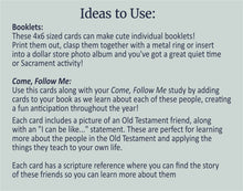 Load image into Gallery viewer, Old Testament Heroes Collector Cards | Bible Learning Stories and Games