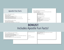 Load image into Gallery viewer, General Conference Apostle Scavenger Hunt Game (Digital Download)