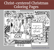 Load image into Gallery viewer, Christ-centered Christmas Coloring Pages