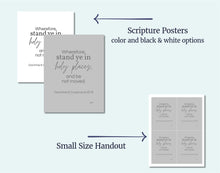 Load image into Gallery viewer, August 4-10 LDS Youth Lesson Outline | Young Women- Young Men | D&C 85-87, Doctrine Covenants Come Follow Me 2025, "Stand Ye in Holy Places"