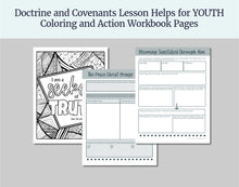 Load image into Gallery viewer, August 11-17 LDS Youth Lesson Helps | Youth Sunday School Outline | Doctrine and Covenants 88 Come, Follow Me, "Establish... A House of God"