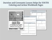 Load image into Gallery viewer, August 18-24 LDS Youth Lesson Outline | Young Women- Young Men | D&C 89-92, Doctrine Covenants Come Follow Me 2025, "Principle with Promise"