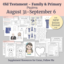 Load image into Gallery viewer, August 31- September 6 | Come Follow Me Primary Lesson | “Let Every Thing That Hath Breath Praise the Lord” | God's Word is a Light