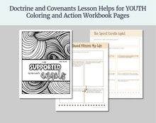 Load image into Gallery viewer, July 28- August 3 LDS Youth Lesson Helps | Youth Sunday School Outline | Doctrine and Covenants 84 Come Follow Me, "The Power of Godliness"