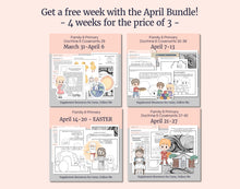 Load image into Gallery viewer, April BUNDLE | Come, Follow Me Helps for Home and Church