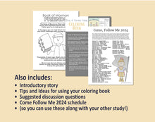 Load image into Gallery viewer, Book of Mormon Coloring Book