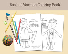 Load image into Gallery viewer, Book of Mormon Come, Follow Me 2024 Coloring Book for LDS children
