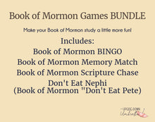 Load image into Gallery viewer, Book of Mormon Games BUNDLE