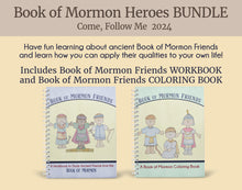 Load image into Gallery viewer, Book of Mormon Heroes BUNDLE - Workbook and Coloring Book