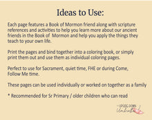 Load image into Gallery viewer, Book of Mormon Heroes Workbook