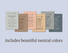 Load image into Gallery viewer, modern contemporary home decor article of faith posters