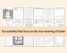 Load image into Gallery viewer, Christ Centered Easter Coloring and Activity Pages
