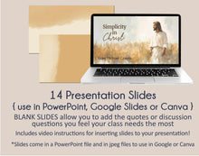 Load image into Gallery viewer, Elder Michael Cziesla - Simplicity in Christ - October 2025