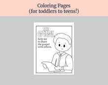 Load image into Gallery viewer, December 8-14 Come, Follow Me Primary Lesson Outline for Home and Church | The Articles of Faith, "We Believe"