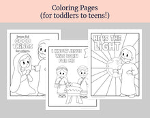 Load image into Gallery viewer, December 22-28 Come, Follow Me Primary Lesson Outline for Home and Church | Christmas Lesson