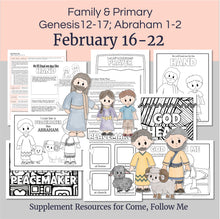 Load image into Gallery viewer, Lesson helps for LDS primary teachers for Come Follow Me 2025 Family scripture study, come follow me for families, FHE lesson outline, primary lesson outline, primary coloring pages, nursery coloring pages, primary activities, activity pages, scripture games, lesson ideas for come follow me, primary children lesson plan, family home evening
February 16-22 | Come, Follow Me Primary Lesson Outline, "Greater Follower of Righteousness"