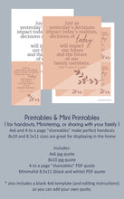 Load image into Gallery viewer, For the Sake of Your Posterity - Elder Carlos A. Godoy - October 2023 General Conference Printable handouts for Relief Society