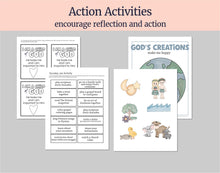 Load image into Gallery viewer, January 12-18 | Come, Follow Me Primary Lesson Outline, "God Created the Heaven and Earth"