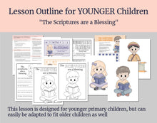 Load image into Gallery viewer, July 27-August 2 | Come Follow Me Primary Lesson | “I Am Doing a Great Work” | Nehemiah, Scriptures, Temples