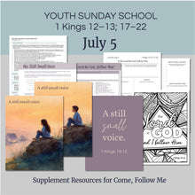 Load image into Gallery viewer, July BUNDLE | LDS Come, Follow Me Youth Lesson Outlines for Home and Church | 4 Lesson Plans