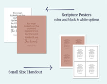 Load image into Gallery viewer, June 8–14 LDS Young Women and Young Men Youth Lesson Outline | “The Lord Looketh on the Heart” | 1 Samuel 8-10