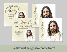 Load image into Gallery viewer, Look unto Me in Every Thought 2025 LDS Youth Theme Mini Cards for Young Women