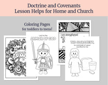 Load image into Gallery viewer, March 24-30 Lesson Helps for Home and Church | Primary Come, Follow Me 2025 | D&C 27-28 "All Things... Done in Order"