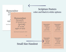 Load image into Gallery viewer, Feb 24-March 2 | D&C 18 - LDS Lesson Helps | Youth Sunday School - Come Follow Me 2025 Doctrine and Covenants "The Worth of Souls is Great"