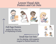 Load image into Gallery viewer, March 3-9 Lesson Helps for Home and Church | Primary Come, Follow Me 2025 | D&C 19 "Learn of Me"