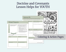 Load image into Gallery viewer, March 3-9 | D&C 19- Lesson Helps for LDS Youth / YW - Come Follow Me 2025 Doctrine and Covenants "Learn of Me " | LDS Young Women, Young Men