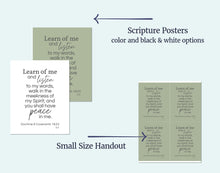 Load image into Gallery viewer, March 3-9 | D&C 19- Lesson Helps for LDS Youth / YW - Come Follow Me 2025 Doctrine and Covenants "Learn of Me " | LDS Young Women, Young Men